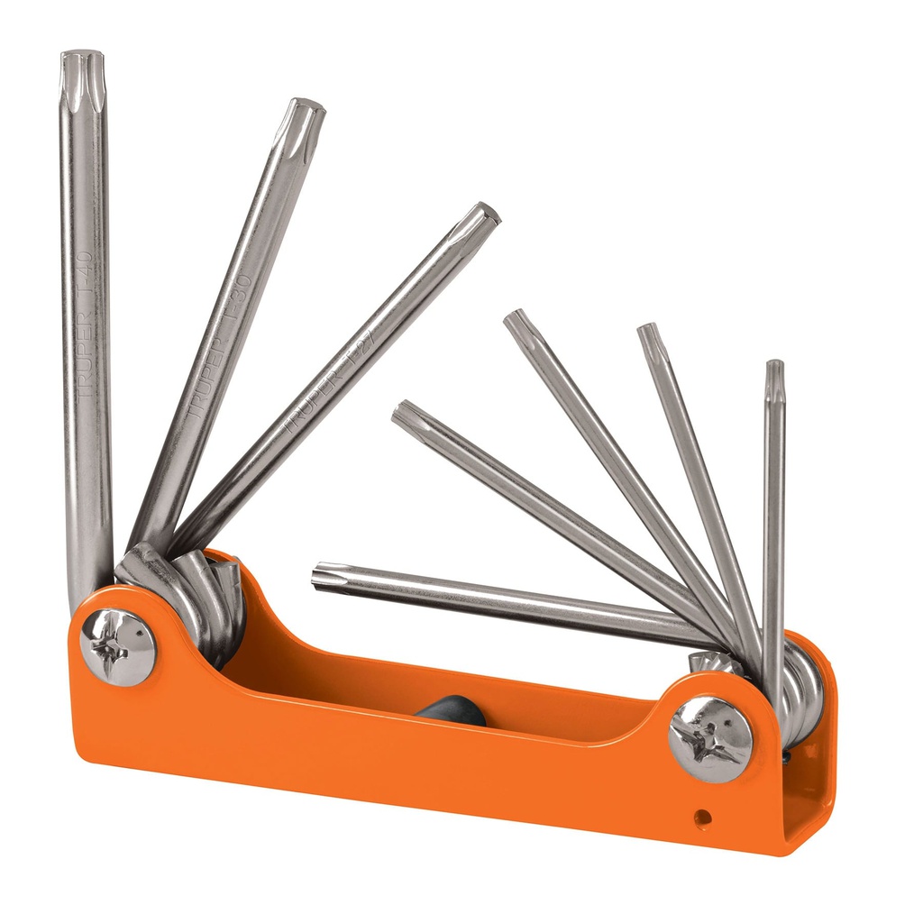 (M3) JUEGO DE LLAVES TORX TRUPER TIPO NAVAJA